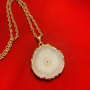 High quality solar quartz pendant